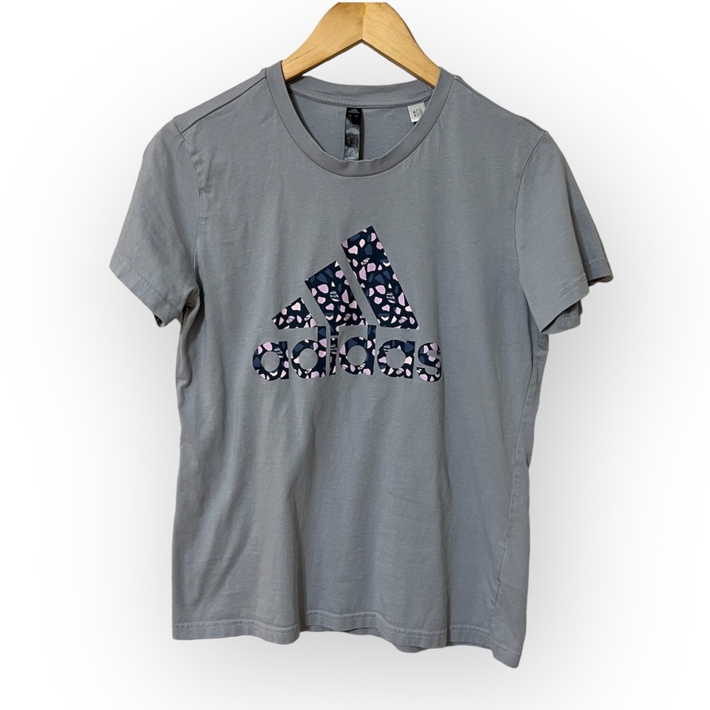 Adidas Logo Short Sleeve Tee—L